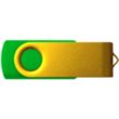 Custom Color Swivel USB Flash Drives | https://www.bestnamebadges.com