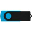 Custom Color Swivel USB Flash Drives | https://www.bestnamebadges.com