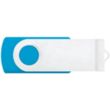 Custom Color Swivel USB Flash Drives | https://www.bestnamebadges.com