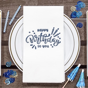 Airlaid Linen-Like Buffet Guest Napkins | https://www.bestnamebadges.com