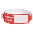 Medical Alert Wide Vinyl Wristbands | https://www.bestnamebadges.com
