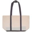 Custom Two Tone Cotton Canvas Tote Bags | https://www.bestnamebadges.com