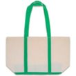 Custom Two Tone Cotton Canvas Tote Bags | https://www.bestnamebadges.com