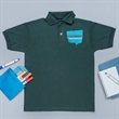 Custom Embroidered Youth Jersey Knit Polo | https://www.bestnamebadges.com