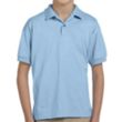 Custom Embroidered Youth Jersey Knit Polo | https://www.bestnamebadges.com