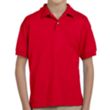 Custom Embroidered Youth Jersey Knit Polo | https://www.bestnamebadges.com