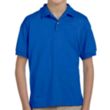 Custom Embroidered Youth Jersey Knit Polo | https://www.bestnamebadges.com