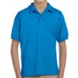 Custom Embroidered Youth Jersey Knit Polo | https://www.bestnamebadges.com