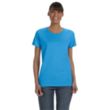 Custom Embroidered Ladies Basic Cotton T-Shirts | https://www.bestnamebadges.com