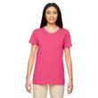 Custom Embroidered Ladies Basic Cotton T-Shirts | https://www.bestnamebadges.com
