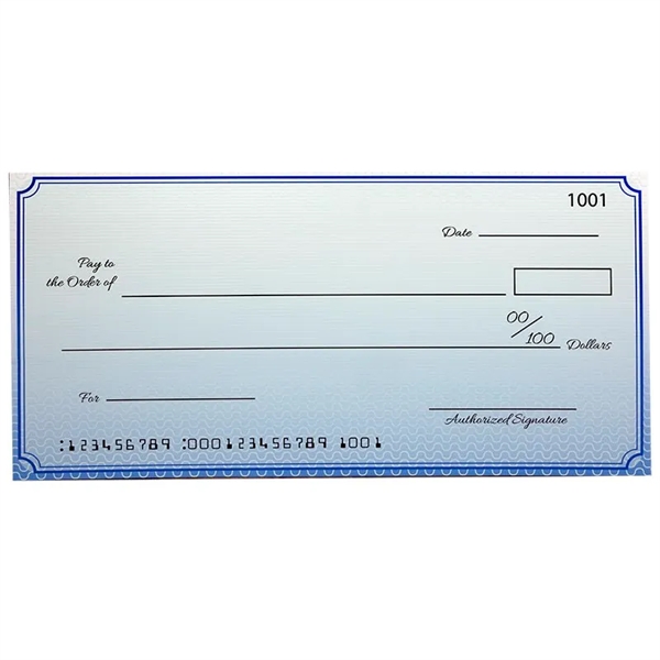 Custom Economy Big Checks 18 X 36 Inch