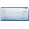Custom Premium Large Check 22 X 48 Inch | https://www.bestnamebadges.com