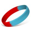 1/2 Inch Ink Injected Figured Wristbands | https://www.bestnamebadges.com