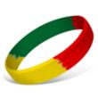 1/2 Inch Debossed Figured Wristbands | https://www.bestnamebadges.com