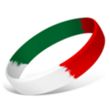 1/2 Inch Debossed Figured Wristbands | https://www.bestnamebadges.com