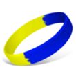 Embossed Printed Silicone Adjustable Wristbands | https://www.bestnamebadges.com