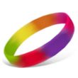 Embossed Printed Silicone Adjustable Wristbands | https://www.bestnamebadges.com