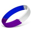 Embossed Printed Silicone Adjustable Wristbands | https://www.bestnamebadges.com