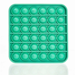 Custom Laser Engraved Silicone Push Pop Bubble Fidget Toys | https://www.bestnamebadges.com