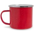 16 Oz Custom Campfire Metal Mug | https://www.bestnamebadges.com