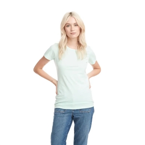 Next Level Ladies CVC T-Shirt | https://www.bestnamebadges.com