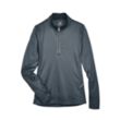 UltraClub Ladies Cool & Dry Sport Quarter-Zip Pullover | https://www.bestnamebadges.com