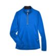 UltraClub Ladies Cool & Dry Sport Quarter-Zip Pullover | https://www.bestnamebadges.com