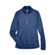 UltraClub Ladies Cool & Dry Sport Quarter-Zip Pullover | https://www.bestnamebadges.com
