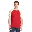 Next Level Unisex Raglan Short-Sleeve T-Shirt | https://www.bestnamebadges.com