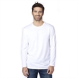 Threadfast Apparel Unisex Ultimate CVC Long-Sleeve T-Shirt | https://www.bestnamebadges.com