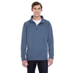 Comfort Colors Adult Quarter-Zip Sweatshirt | https://www.bestnamebadges.com