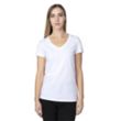 Threadfast Apparel Ladies' Ultimate CVC V-Neck T-Shirt | https://www.bestnamebadges.com