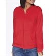 Next Level Apparel Adult Sueded Full-Zip Hoody | https://www.bestnamebadges.com
