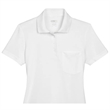 CORE365 Ladies' Origin Performance Pique Polo With Pocket | https://www.bestnamebadges.com