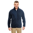 UltraClub Men's Microfleece Full-Zip Jacket | https://www.bestnamebadges.com