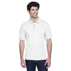 UltraClub Men's Classic Pique Polo | https://www.bestnamebadges.com