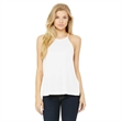 Bella + Canvas Ladies' Flowy High Neck Tank | https://www.bestnamebadges.com