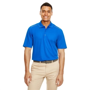 CORE365 Men's Radiant Performance Pique Polo With Reflect... | https://www.bestnamebadges.com