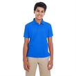 CORE365 Youth Origin Performance Pique Polo | https://www.bestnamebadges.com