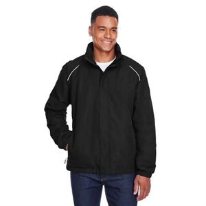 CORE365 Men's Tall Profile Fleece-Lined All-Season Jacket | https://www.bestnamebadges.com