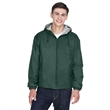 UltraClub Adult Fleece-Lined Hooded Jacket | https://www.bestnamebadges.com