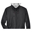UltraClub Adult Fleece-Lined Hooded Jacket | https://www.bestnamebadges.com
