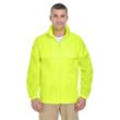 UltraClub Adult Full-Zip Hooded Pack-Away Jacket | https://www.bestnamebadges.com