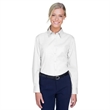 UltraClub Ladies' Whisper Twill | https://www.bestnamebadges.com
