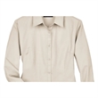 UltraClub Ladies' Whisper Twill | https://www.bestnamebadges.com