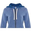 Next Level Apparel Ladies' PCH Raglan Zip Hoodie | https://www.bestnamebadges.com