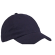 Big Accessories 6-Panel Brushed Twill Unstructured Cap | https://www.bestnamebadges.com