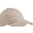 Big Accessories 6-Panel Brushed Twill Unstructured Cap | https://www.bestnamebadges.com