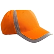Big Accessories Reflective Accent Safety Cap | https://www.bestnamebadges.com
