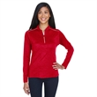 CORE365 Ladies' Kinetic Performance Quarter-Zip | https://www.bestnamebadges.com